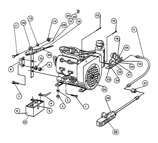 C-30HD — Gasoline Engine Control Parts By Multiquip
