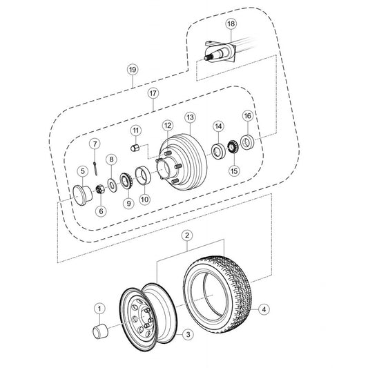 C30HDGA PUMP — Axle Assembly Parts By Multiquip