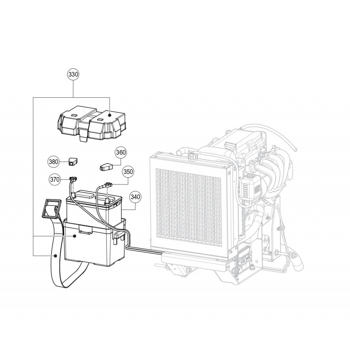 C30HDGA PUMP — Battery Assembly Parts By Multiquip
