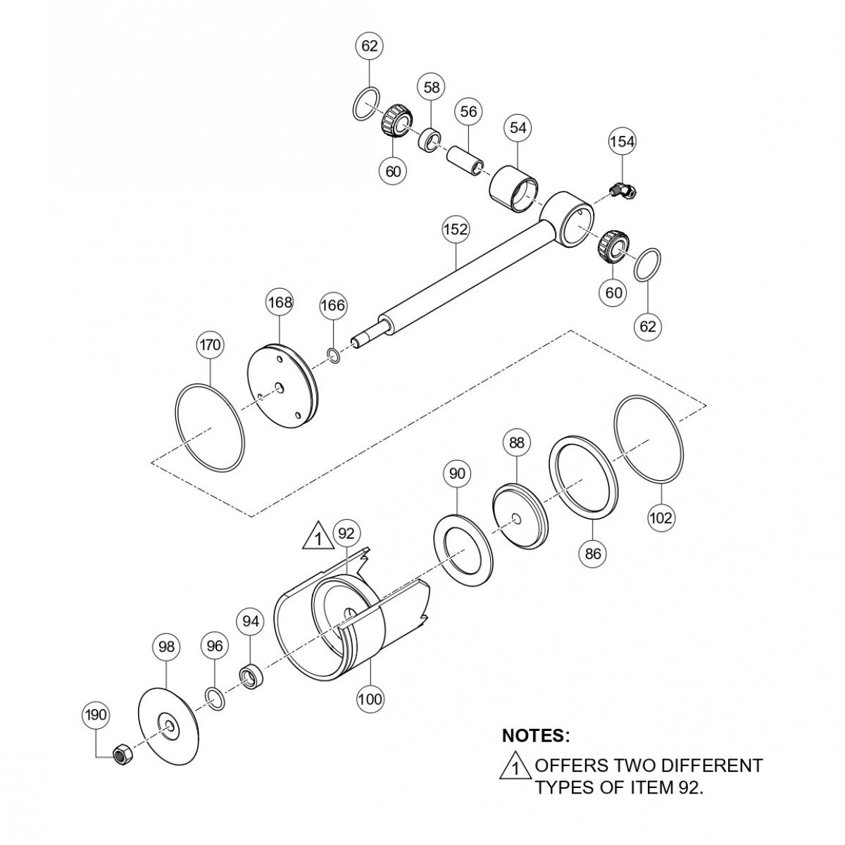 C30HDGA PUMP — Connecting Rod - Drive Side Assembly Parts By Multiquip