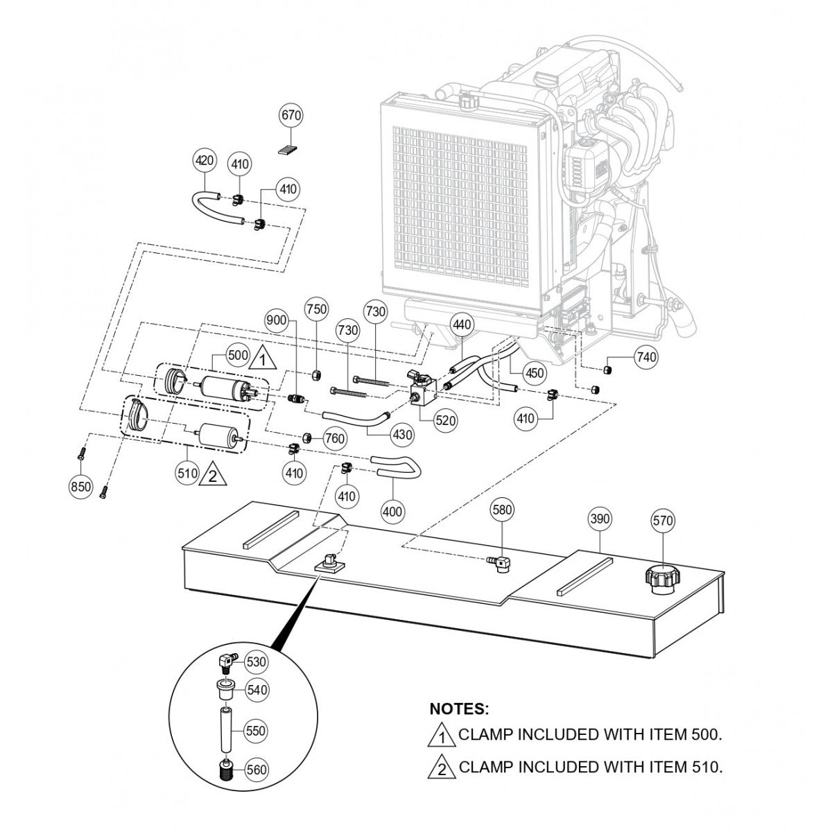 C30HDGA PUMP — Fuel Tank Assembly Parts By Multiquip