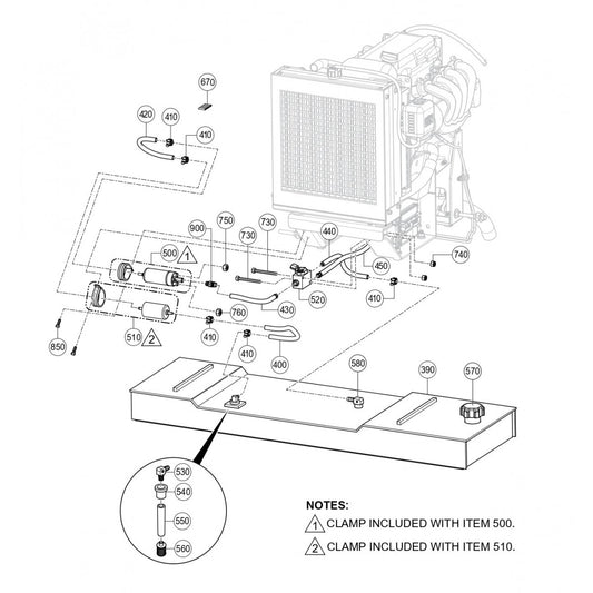 C30HDGA PUMP — Fuel Tank Assembly Parts By Multiquip