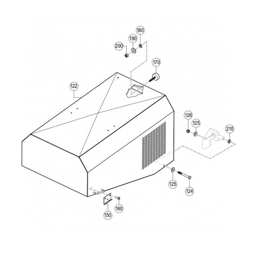 C30HDGA PUMP — Hood Assembly Parts By Multiquip