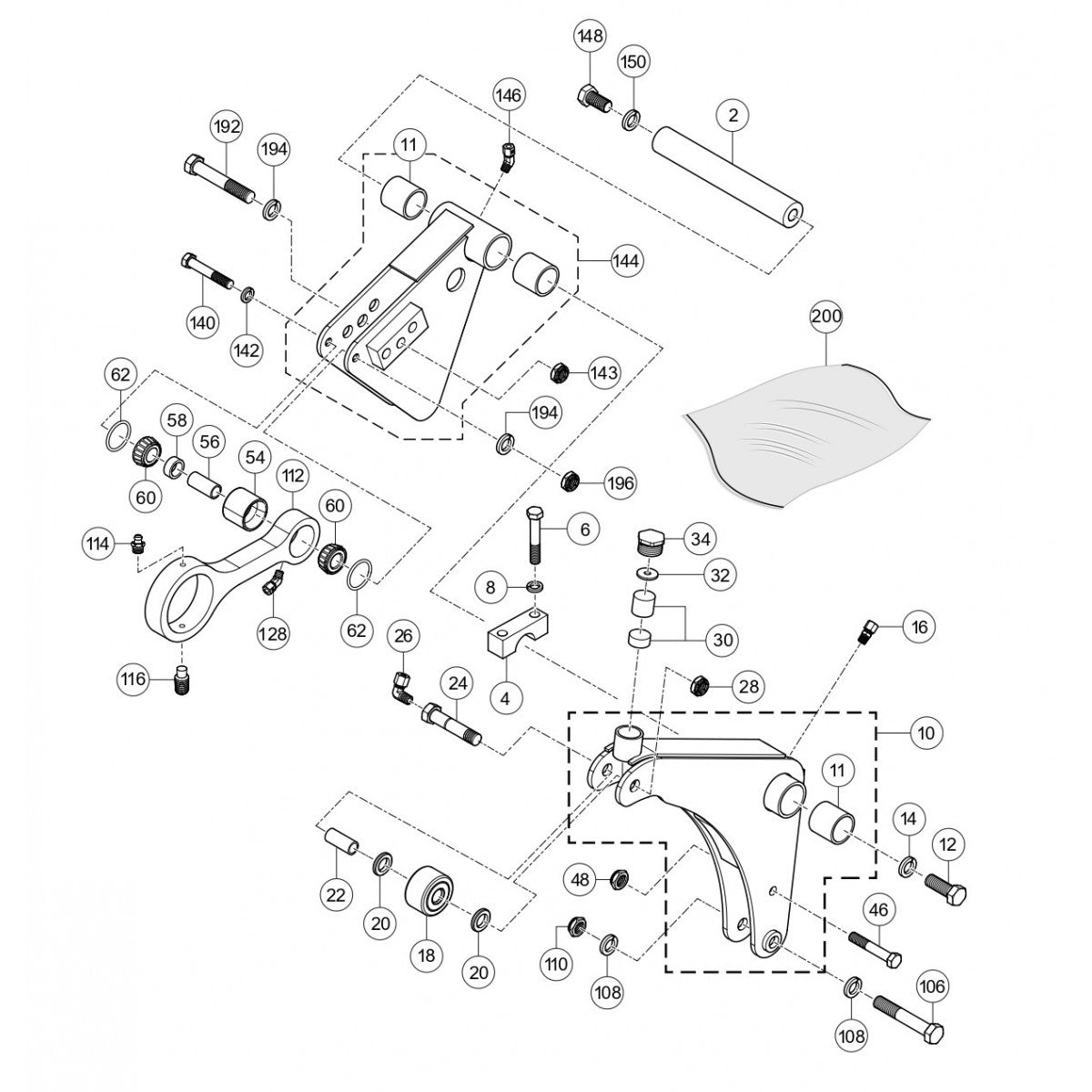 C30HDGA PUMP — Rocker Assembly Parts By Multiquip