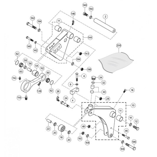 C30HDGA PUMP — Rocker Assembly Parts By Multiquip