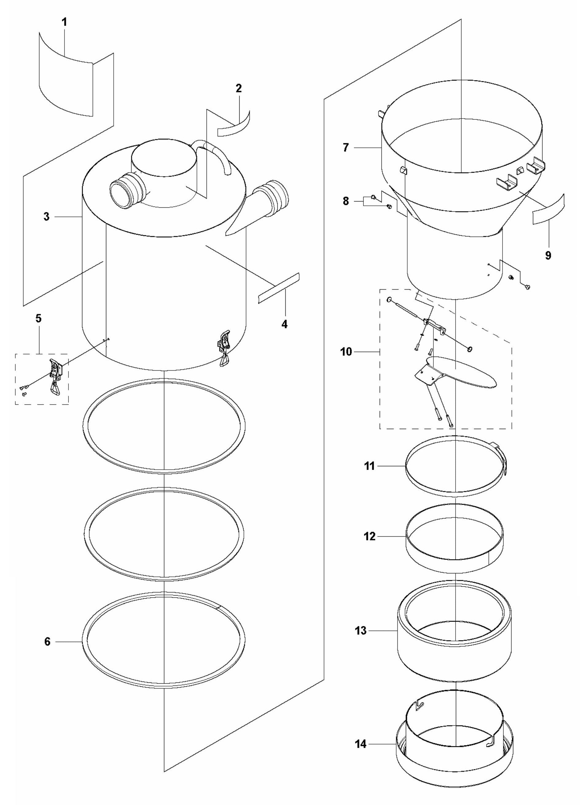 C5500 Chassis/Frame Assembly Parts