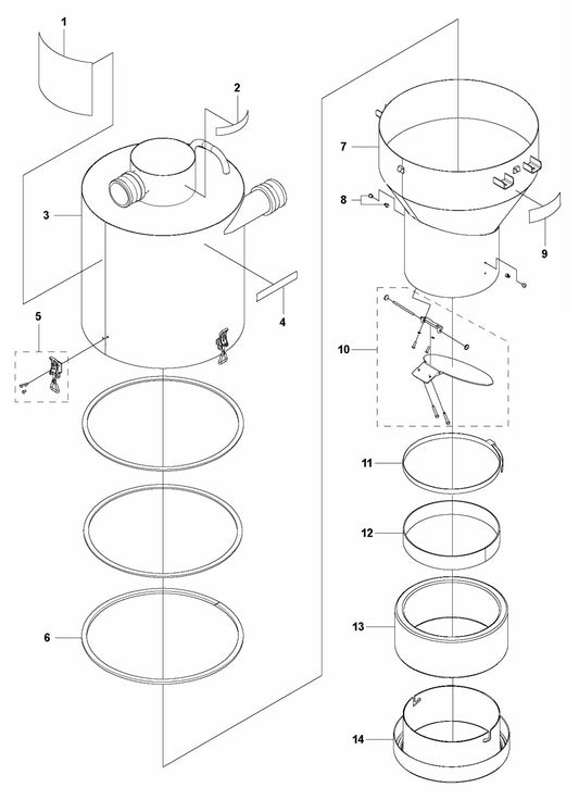 C5500 Chassis/Frame Assembly Parts