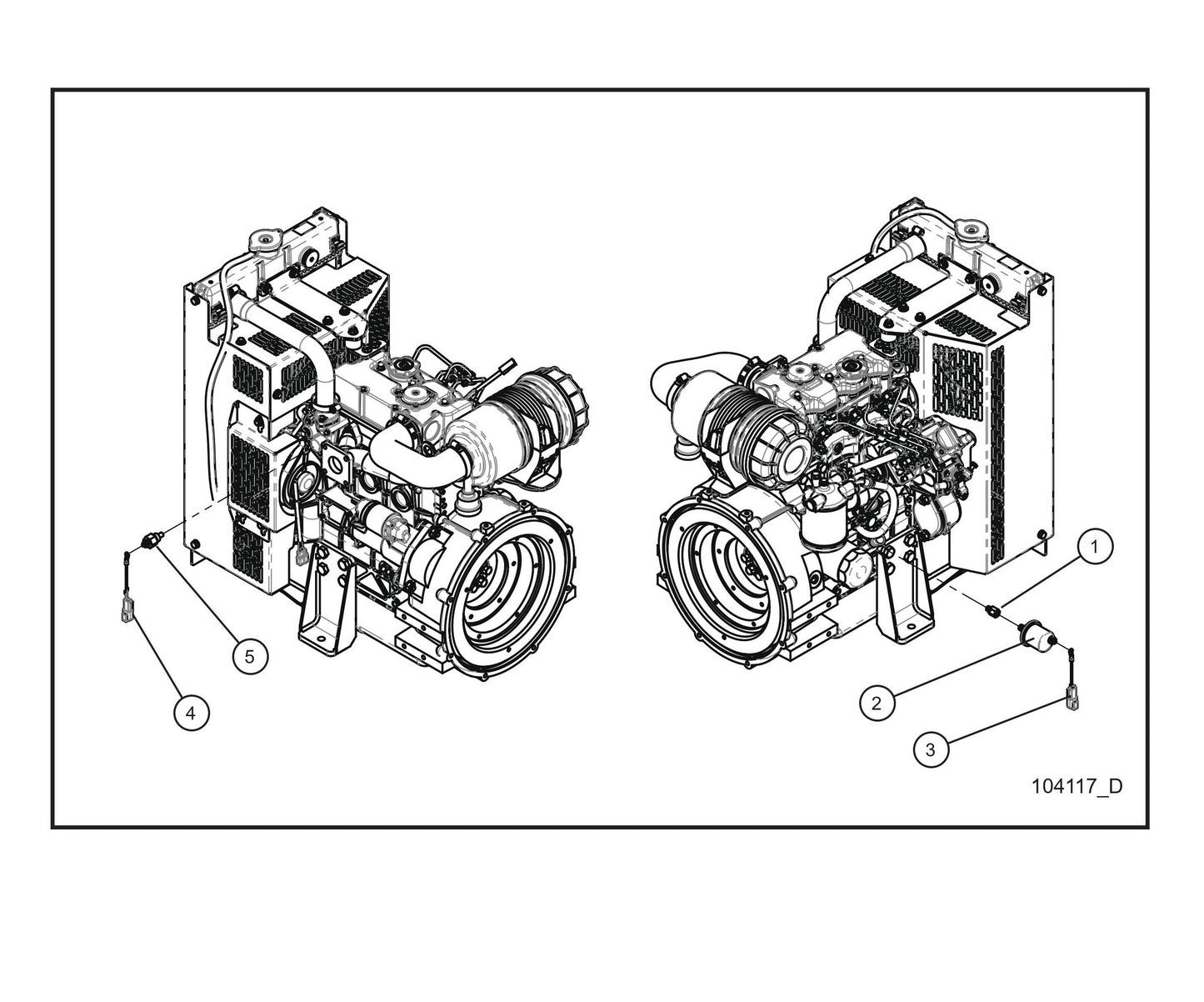 CAT C1.1 LSC Sending Unit Parts By Allmand