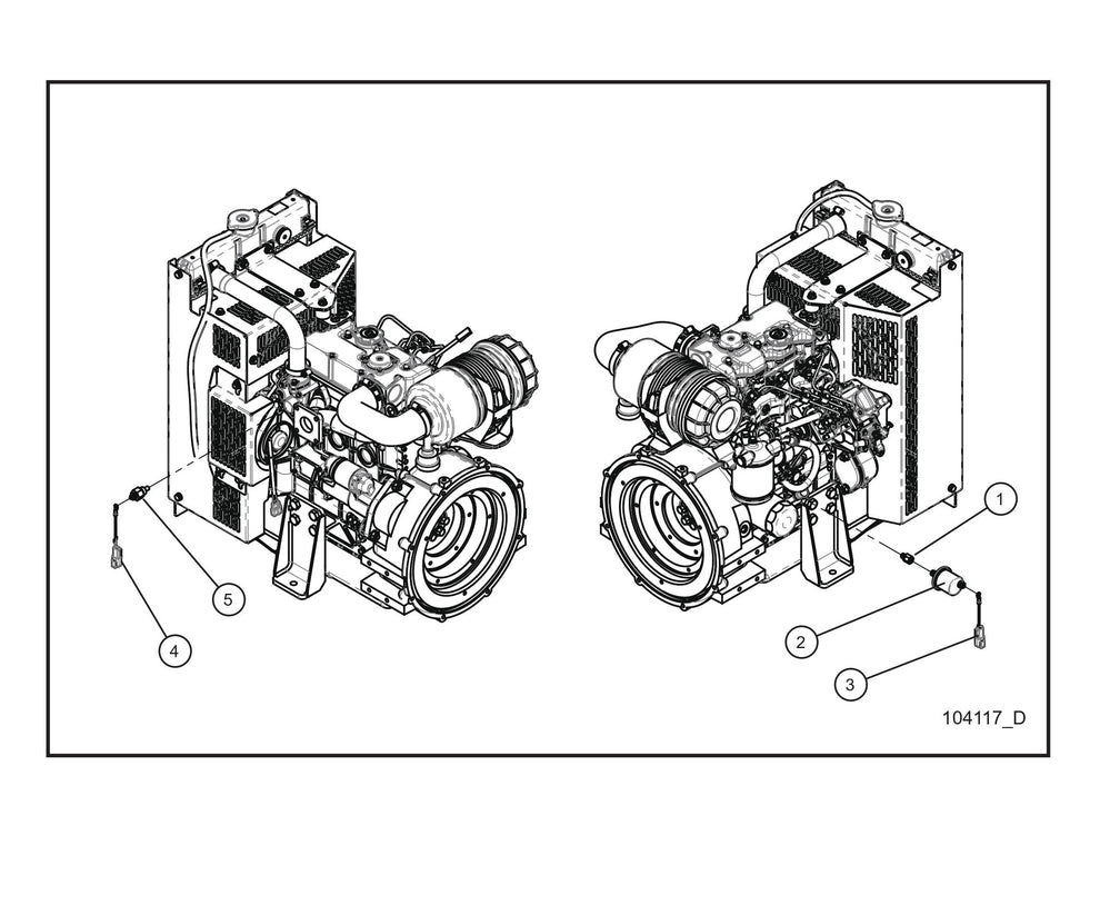 CAT C1.1 LSC Sending Unit Parts By Allmand