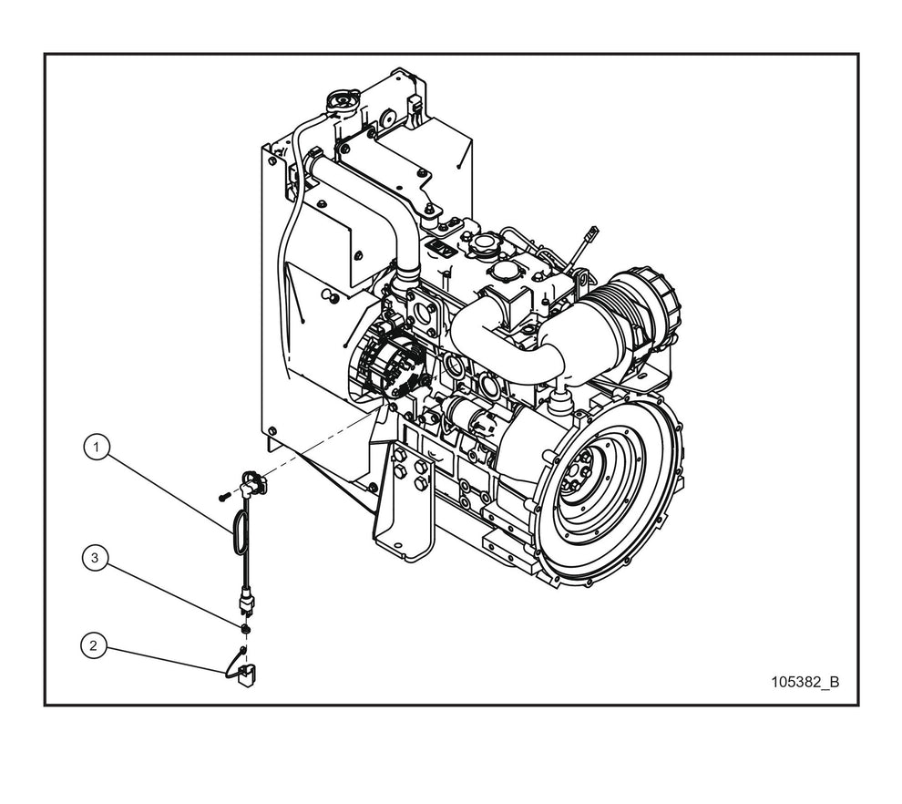 CAT C1.5 Block Heater Parts By Allmand