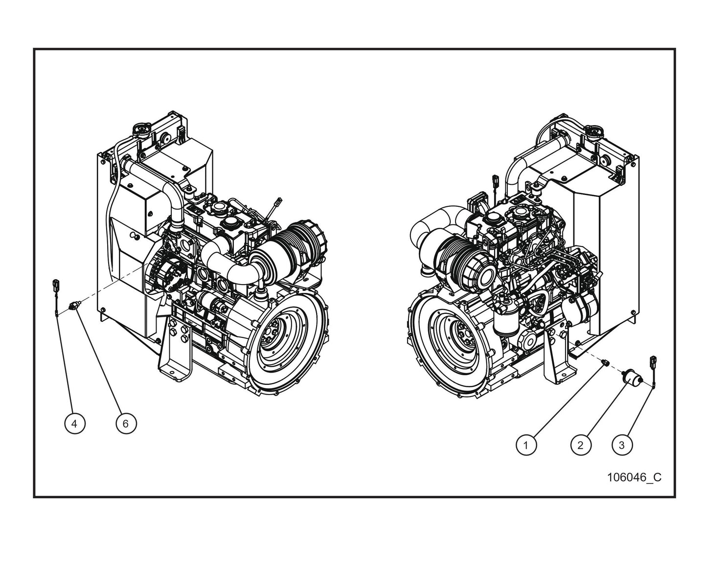CAT C1.5 LSC Sending Unit Parts By Allmand