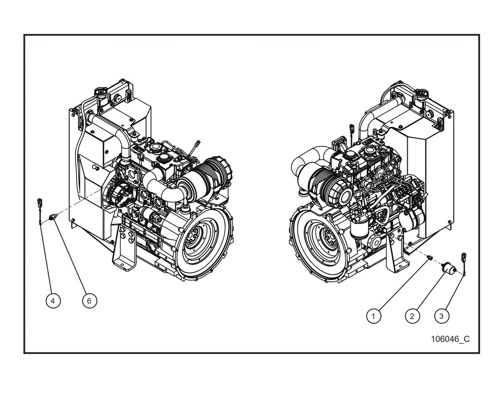 CAT C1.5 LSC Sending Unit Parts By Allmand