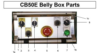 CB50E Belly Box Parts