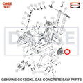 2400615 Set Collar, 3/4" fits Core Cut CC1300XL Concrete Floor Saw by Diamond Products