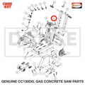 2400138 Indexing Plunger 1/2-13 fits Core Cut CC1300XL Concrete Floor Saw by Diamond Products