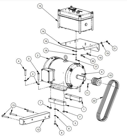 CC1800XL ELECTRIC MOTOR OPTION