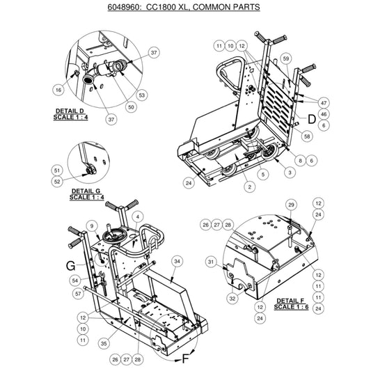 CC1800XL Common Parts 2