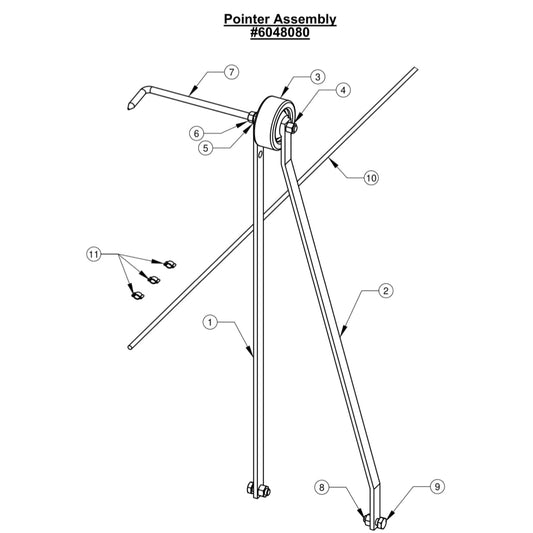 CC1800XL Pointer Assembly