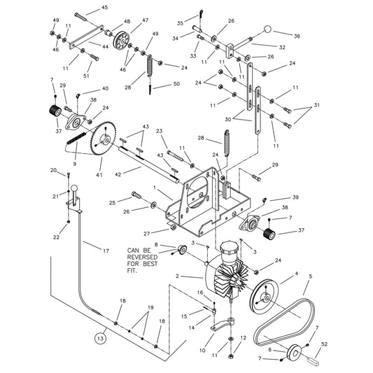 CC1800XL Transmission Assembly