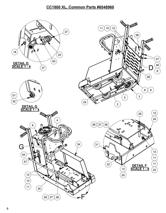 CC1823BVXLP (CC1800XL,Common Parts Fig 2)