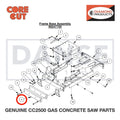 Saw Weight, 13 Pound 6048067 for CC2500 Saw by Core Cut Diamond Products