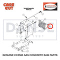 Cap Screw, Hex Flange Hd., M6 x 20mm 2900328 for CC2500 Saw by Core Cut Diamond Products