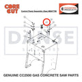 E-Stop Switch 2801367 for CC2500 Saw by Core Cut Diamond Products