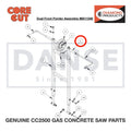 Pointer Tube, 20" 6011539 for CC2500 Saw by Core Cut Diamond Products