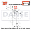 Wheel, 6" 2504581 for CC2500 Saw by Core Cut Diamond Products