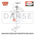 Adjustment Screw 6047929 for CC2500 Saw by Core Cut Diamond Products