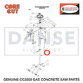 Adjustment Shaft 6047927 for CC2500 Saw by Core Cut Diamond Products