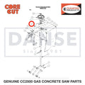 Bearing, 5/8", Two Bolt Flange 2500807 for CC2500 Saw by Core Cut Diamond Products