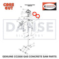 Flat Washer, 1/4" SAE 2900009 for CC2500 Saw by Core Cut Diamond Products