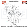 14" Blade Guard Front &amp; Rear Only 6010601 for CC2500 Saw by Core Cut Diamond Products