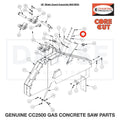 Lock Washer, M6 Split 2900765 for CC2500 Saw by Core Cut Diamond Products
