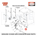 Hose Assy., 3 Foot 6048167 for CC2500 Saw by Core Cut Diamond Products