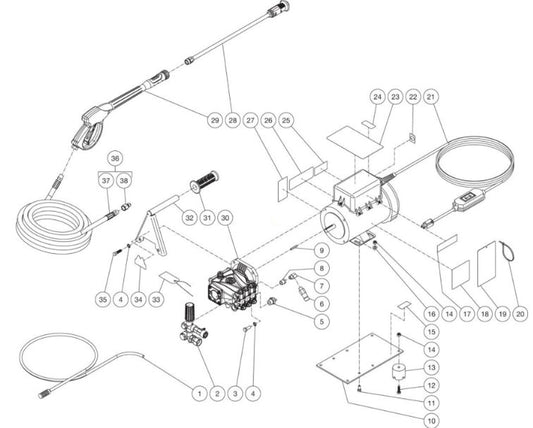 CD-1002-3MUH, CD-1502-3MUH (sn:11063658-11370102) Frame Assembly Parts by MI-T-M