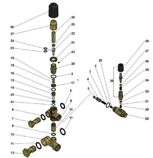  CD-1002-4MUH, CD-1502-4MUH, JP-1002-4ME1, JP-1502-4ME1 (sn:0-99999999) Unloader Assembly Parts by MI-T-M