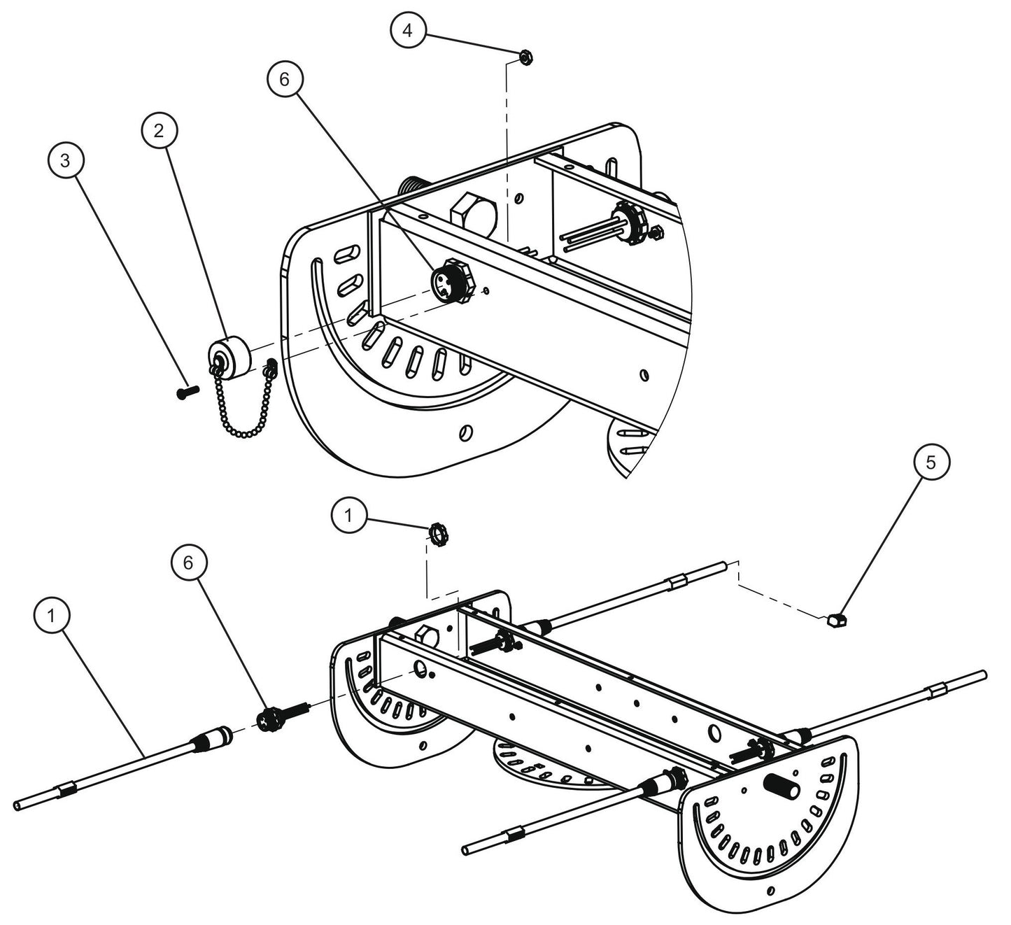 Quick Disconnect Lamp Connector Assembly Parts For CE V-Series Night Lite Pro II (001PRO2VE15, 09-000001 and Up) Light Towers by Allmand