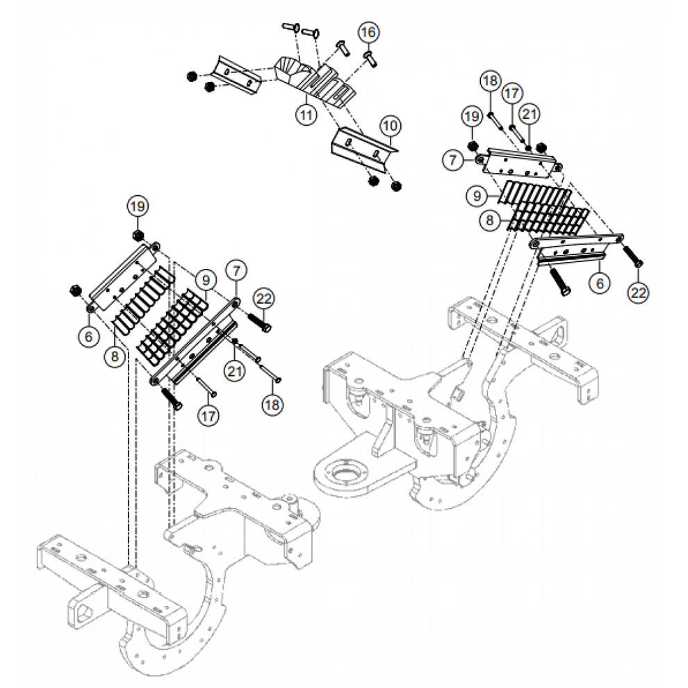 AAAA RX1575- Center Beam Hose  Assembly Parts By Multiquip