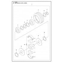 Centrifugal Clutch-Honda Parts For LG 400 Diesel By Husqvarna