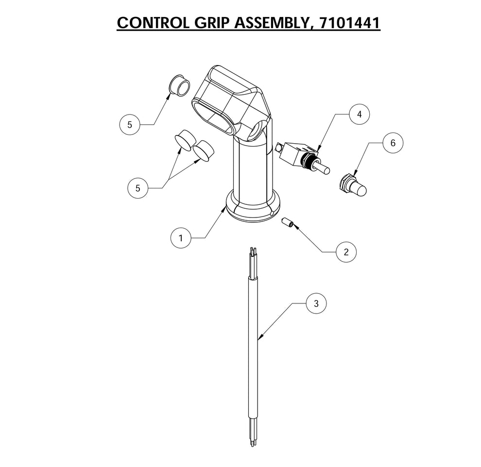CG-1 Control Grip Assembly Parts