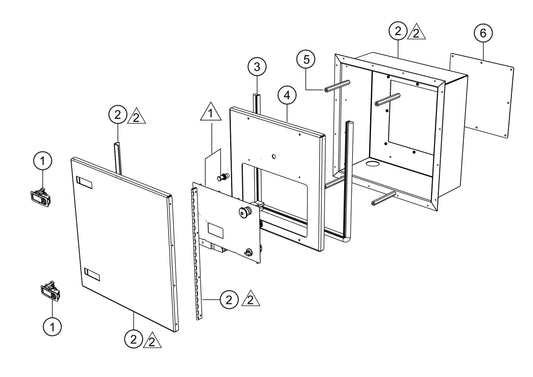CG500C2 Remote Controller Assembly Parts