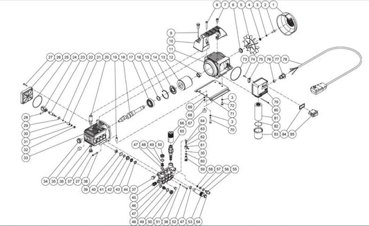 CM-1250-0MEH (sn:10346736-99999999), CM-1400-0MEH (sn:0-10568358) Pump Assembly Parts by MiTM