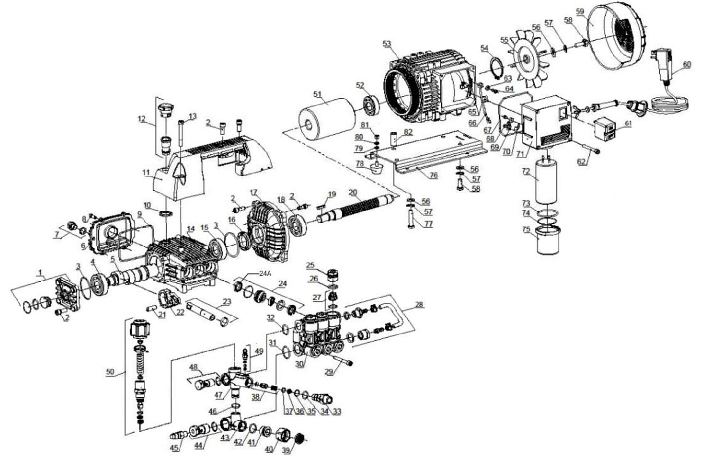 CM-1400-0MEH (sn:10568358-99999999) Pump Assembly Parts by MiTM