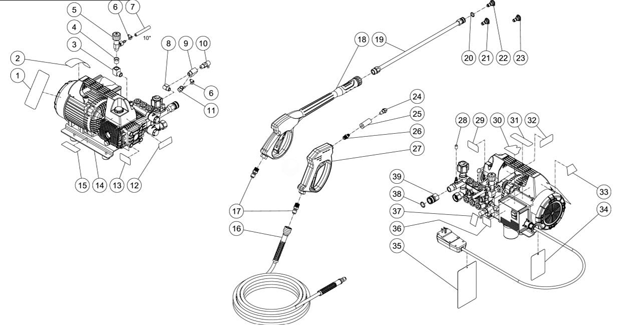 CM-1400-1MEH-M Frame Assembly Parts by MiTM