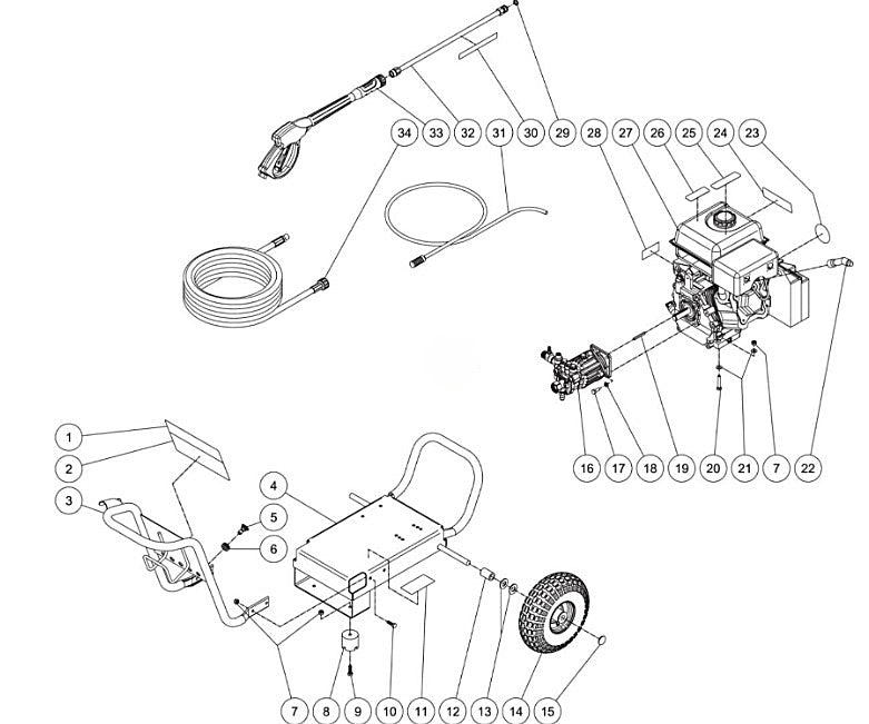 CM-2600-0MLB-C Frame assembly Parts by MiTM