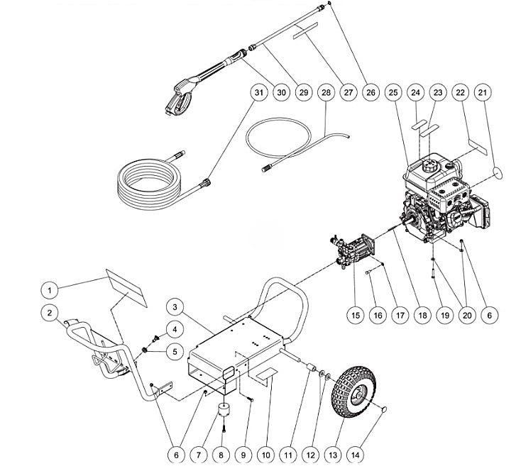 CM-2700-0MLB, CM-2700-0MLB-C (sn:0-10726268) Frame Assembly Parts by MiTM