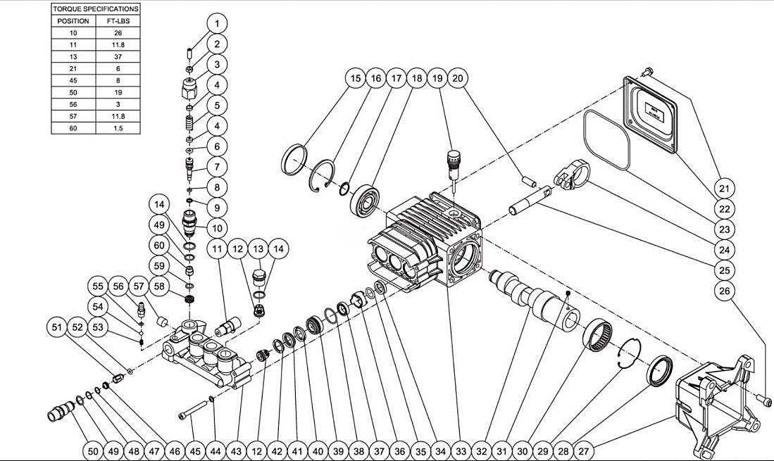 CM-4000-0MLB Pump assembly Parts by MiTM