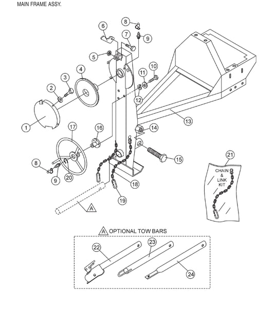 STOW CMS-6S Mainframe Assembly Parts